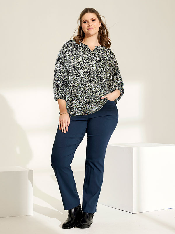 SYLVA - Plus Size Blus fra Zhenzi