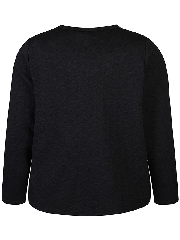 REIMER - Plus Size Kofta fra Zhenzi