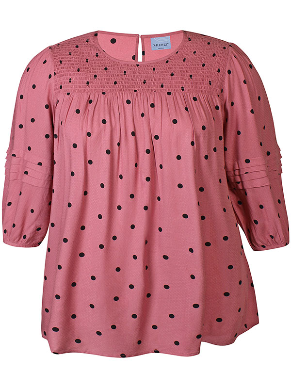 MELINA - Plus Size Blus fra Zhenzi