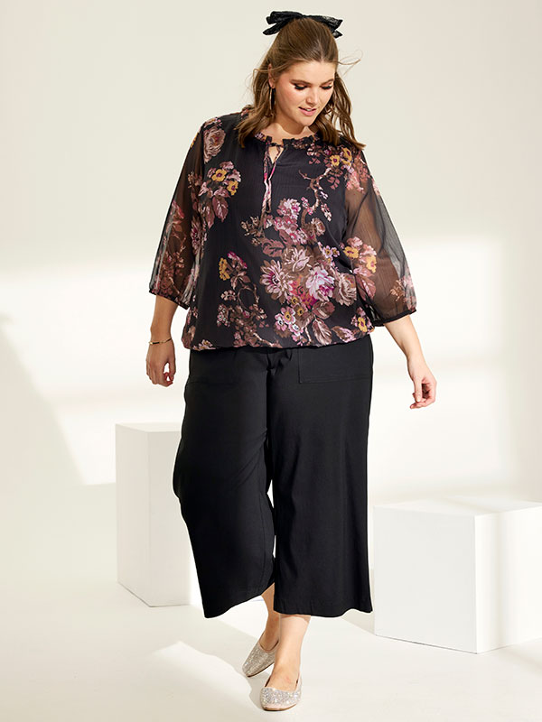 RUPI - Plus Size Byxor fra Zhenzi