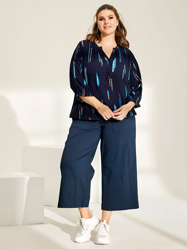 RUPI - Plus Size Byxor fra Zhenzi