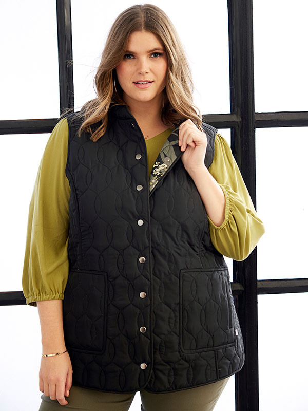 LEONIE - Plus Size Blus fra Zhenzi