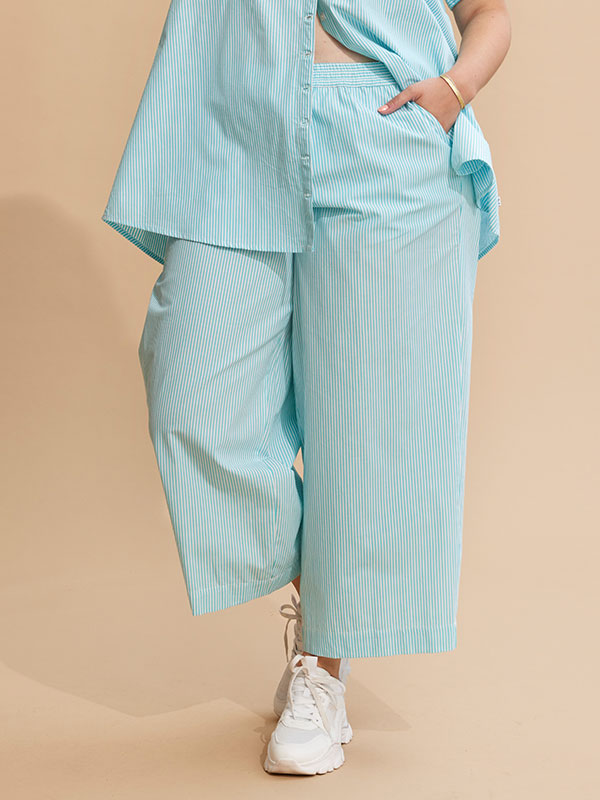 SANDRA - Plus Size Byxor fra Zhenzi