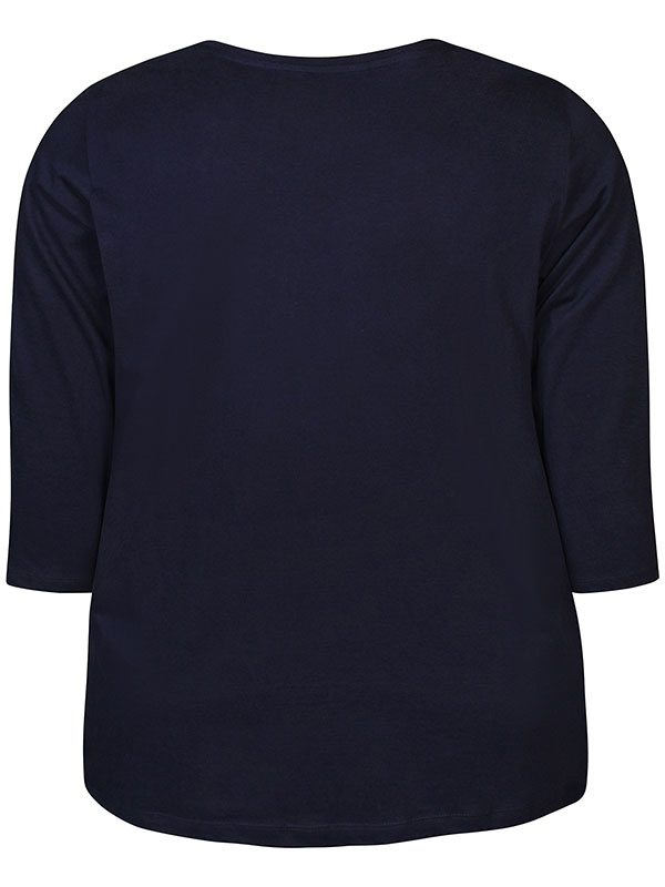 ALBERTA - Plus Size Blus fra Zhenzi
