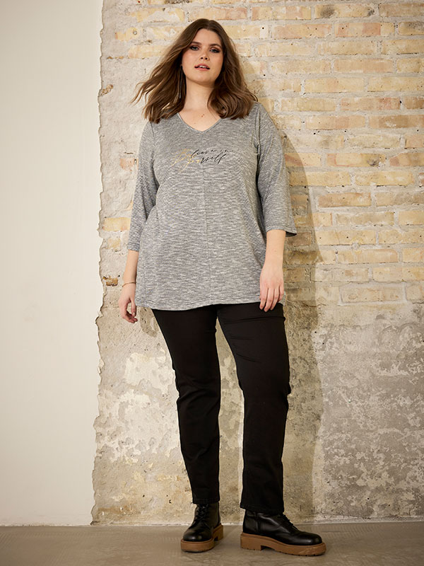 ABEE - Plus Size Blus fra Zhenzi