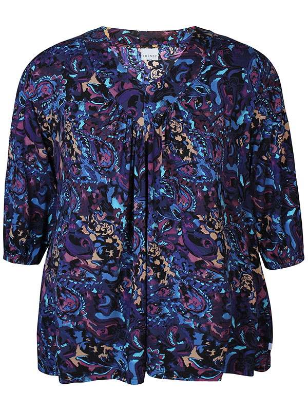 ADEL - Plus Size Blus fra Zhenzi