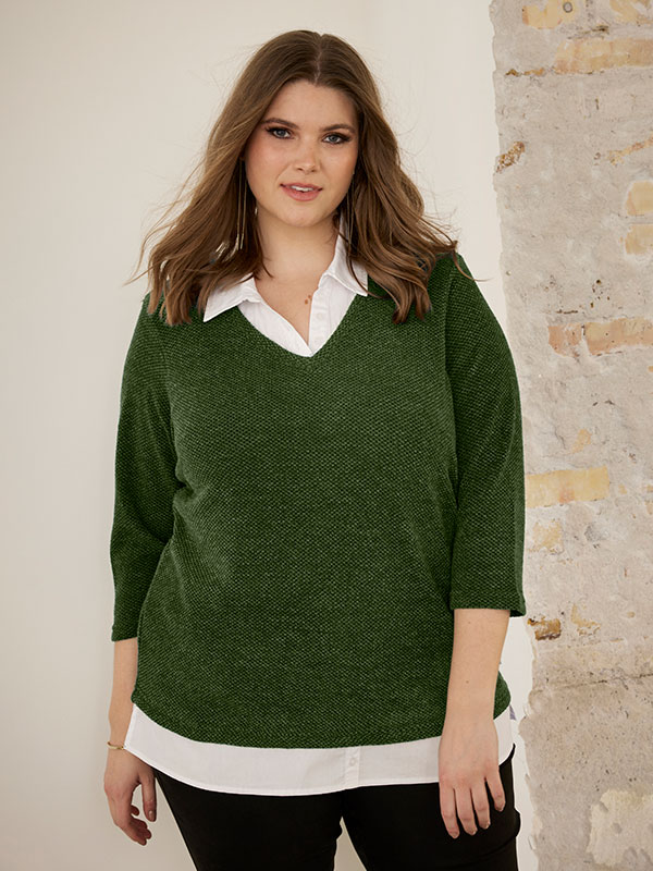 MADISON - Plus Size Tröja fra Zhenzi