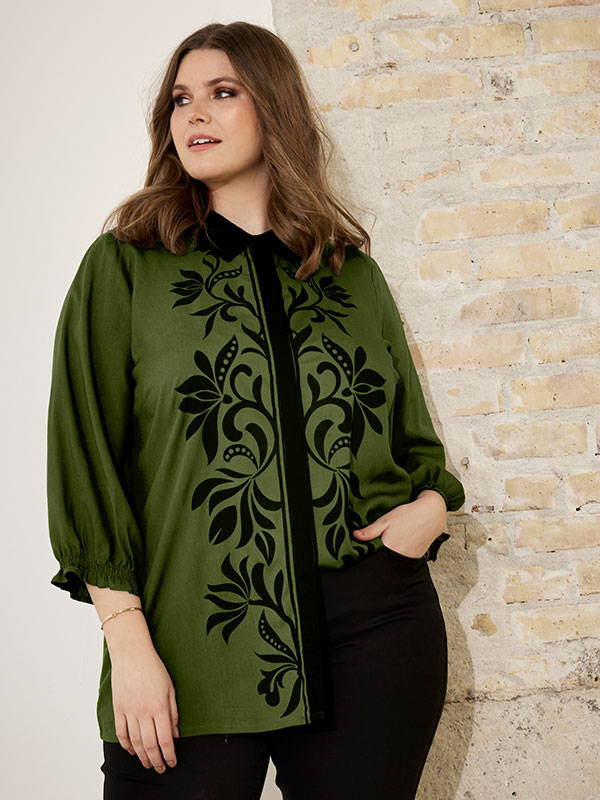 BENA - Plus Size Skjorta fra Zhenzi