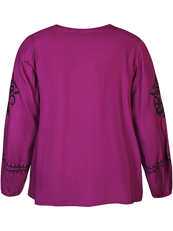 BENA - Plus Size Blus fra Zhenzi