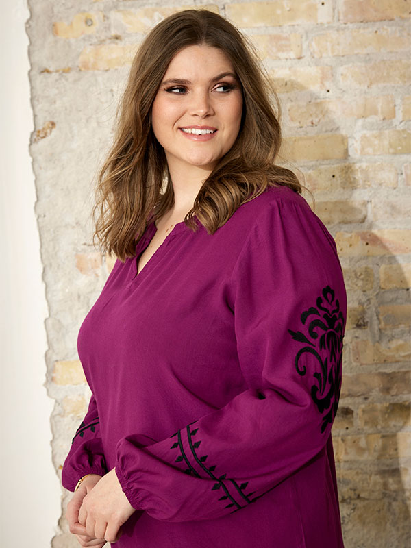 BENA - Plus Size Blus fra Zhenzi