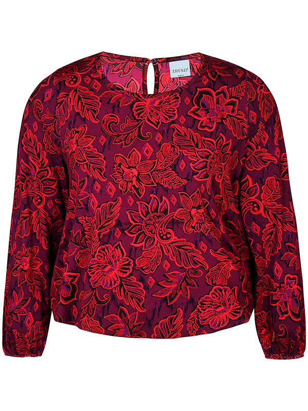 DELL - Plus Size Blus fra Zhenzi
