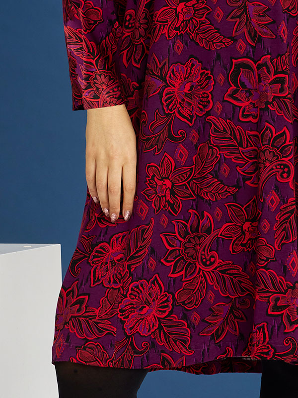 DELL - Plus Size Klänning fra Zhenzi