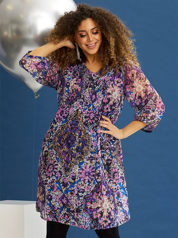 DIDO - Plus Size Klänning fra Zhenzi