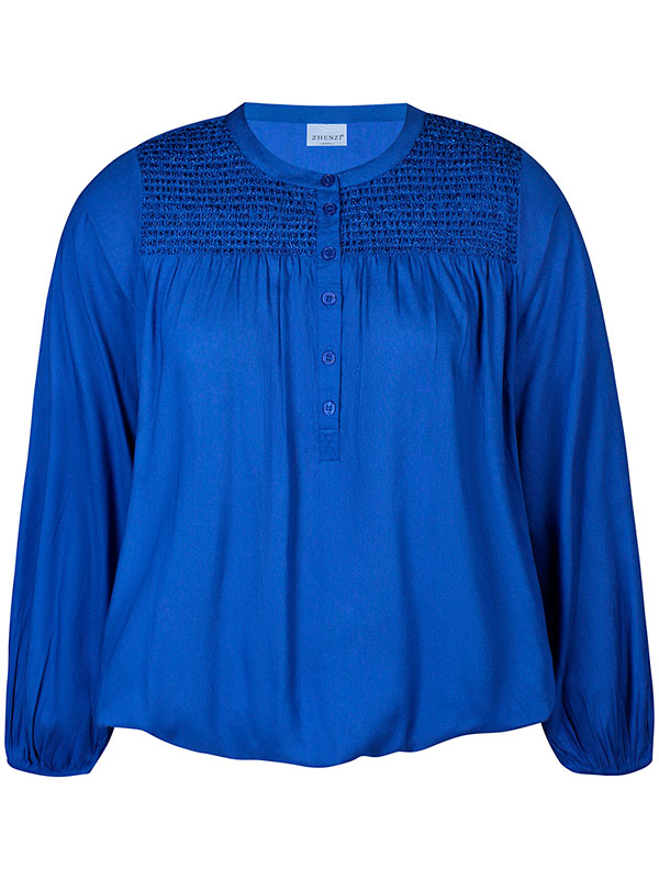 DORA - Plus Size Blus fra Zhenzi