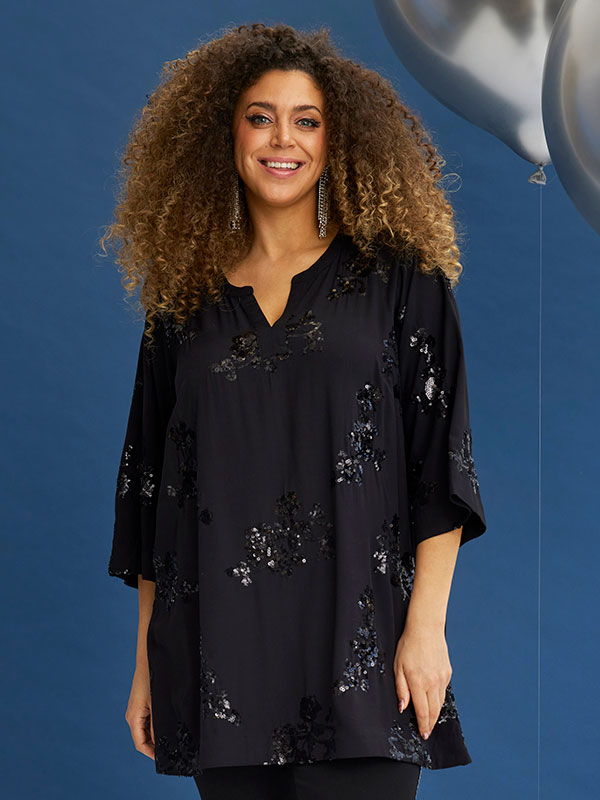 DUSA - Plus Size Tunika fra Zhenzi