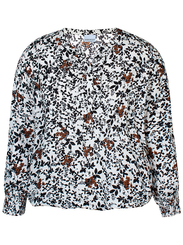 EDEA - Plus Size Blus fra Zhenzi