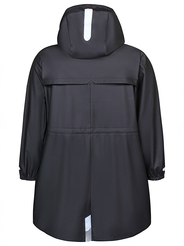 TAEL - Plus Size Regnjacka fra Zhenzi