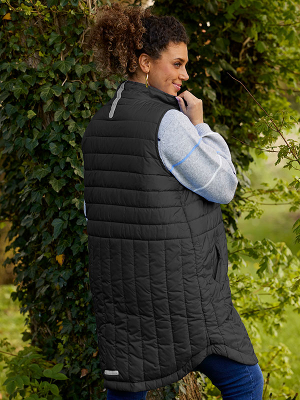 ELEA - Plus Size Väst fra Zhenzi