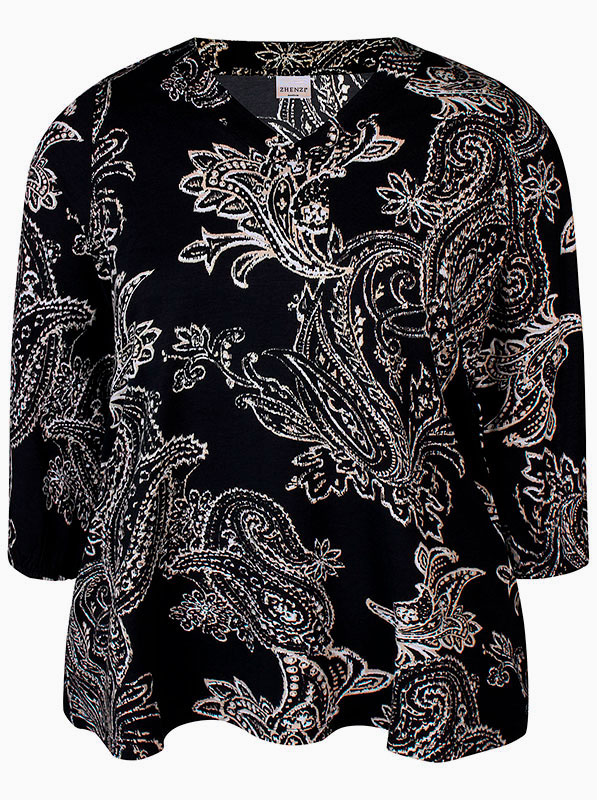 SYLVA - Plus Size Blus fra Zhenzi