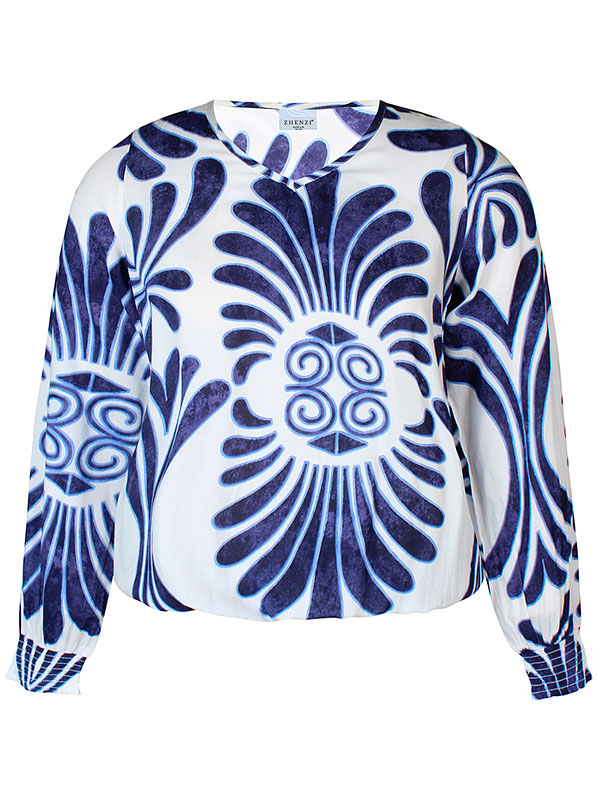 ENYA - Plus Size Blus fra Zhenzi