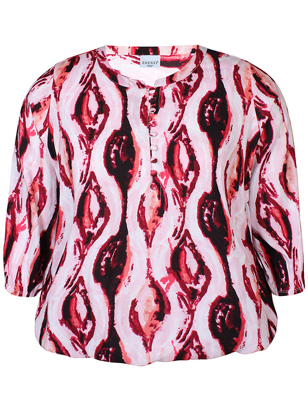 ENZI - Plus Size Blus fra Zhenzi