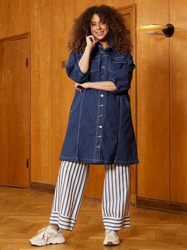 EVYN - Plus Size Byxor fra Zhenzi