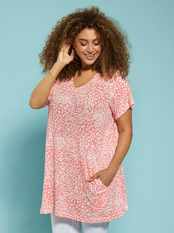 FAYA - Plus Size Tunika fra Zhenzi