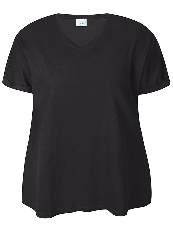 ALBERTA - Plus Size T-shirt fra Zhenzi