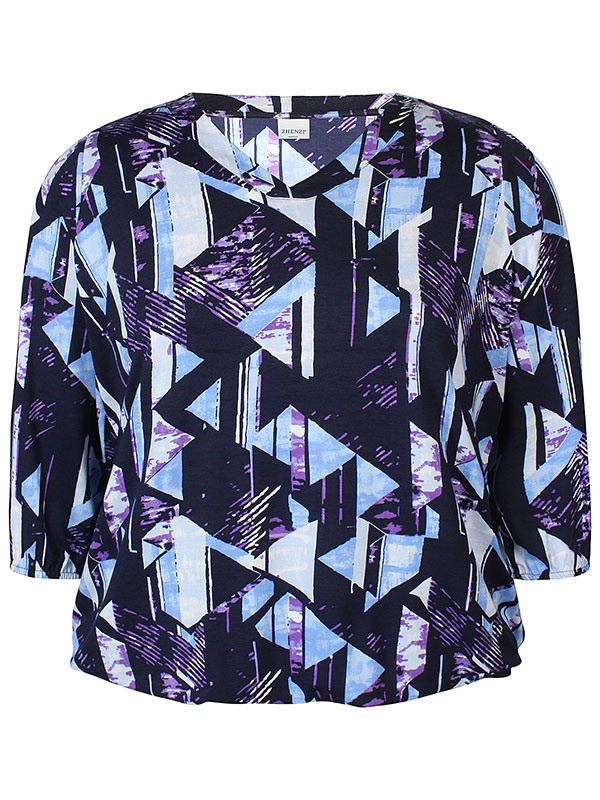 SYLVA - Plus Size Blus fra Zhenzi
