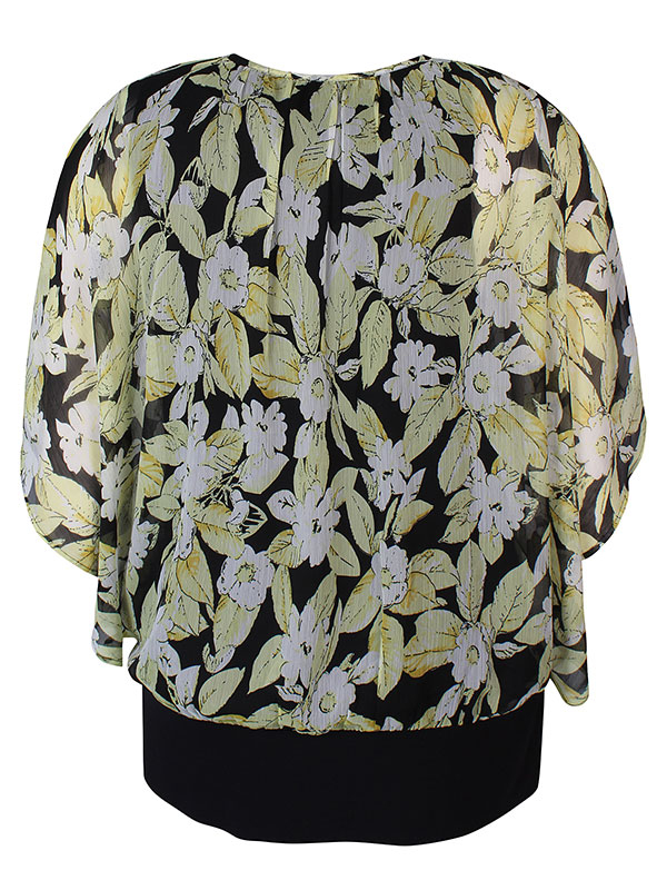 FRAN - Plus Size Blus fra Zhenzi
