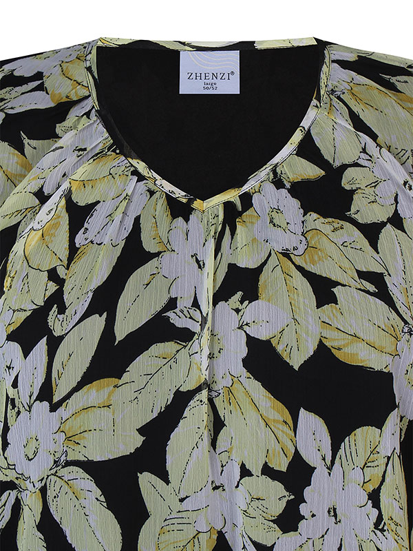 FRAN - Plus Size Blus fra Zhenzi