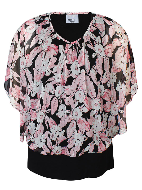 FRAN - Plus Size Blus fra Zhenzi