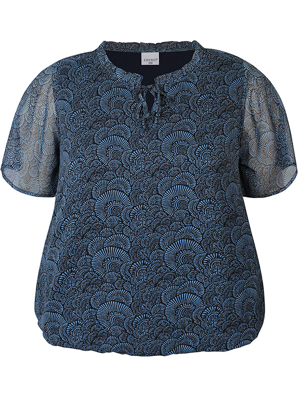 GABI - Plus Size Blus fra Zhenzi