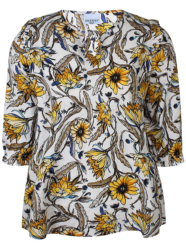 HAYU - Plus Size Blus fra Zhenzi