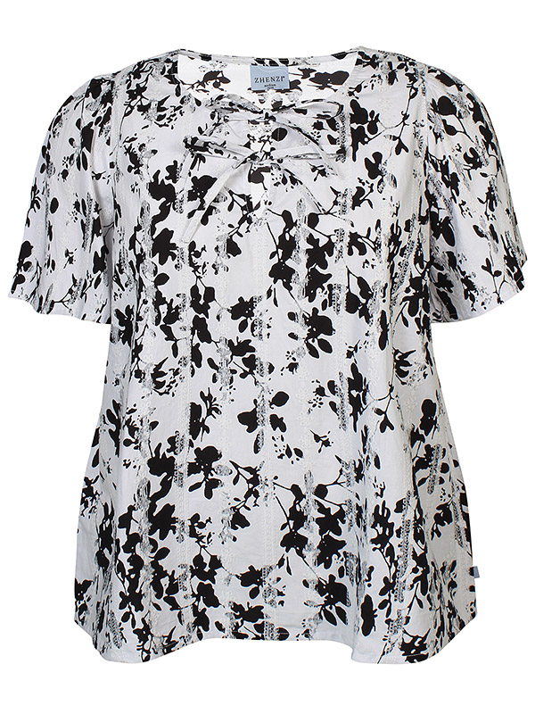 ZH-LOLA - Plus Size Blus fra Zhenzi