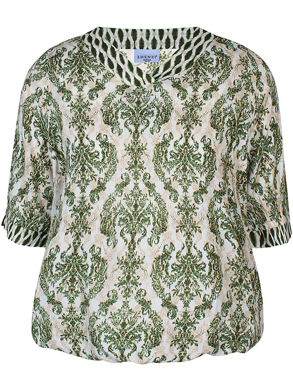 ZH-LUCY - Plus Size Blus fra Zhenzi