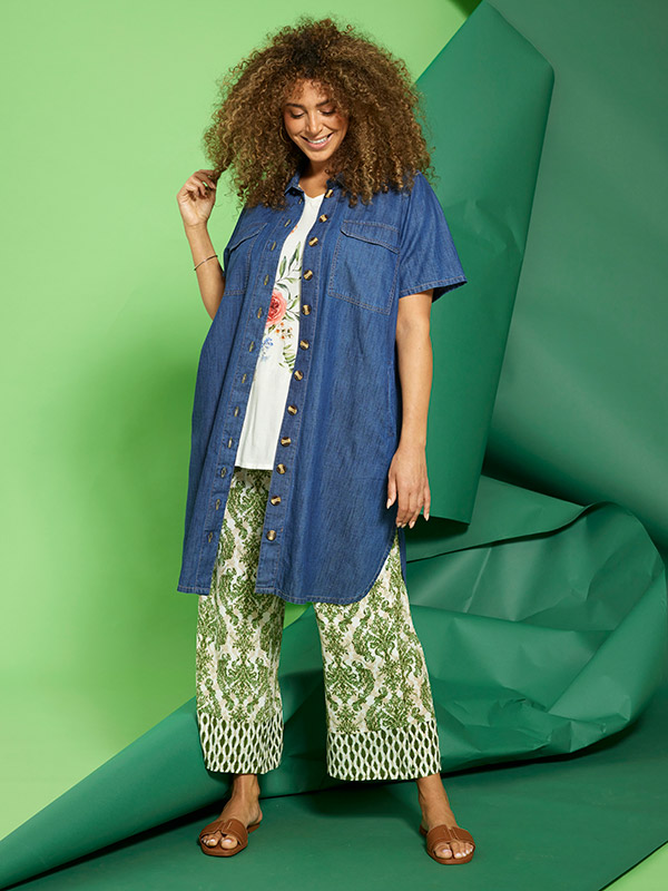 ZH-LUCY - Plus Size Byxor fra Zhenzi