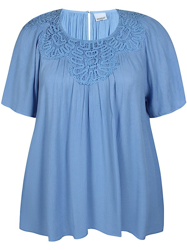 ZH-LUNA - Plus Size Blus fra Zhenzi