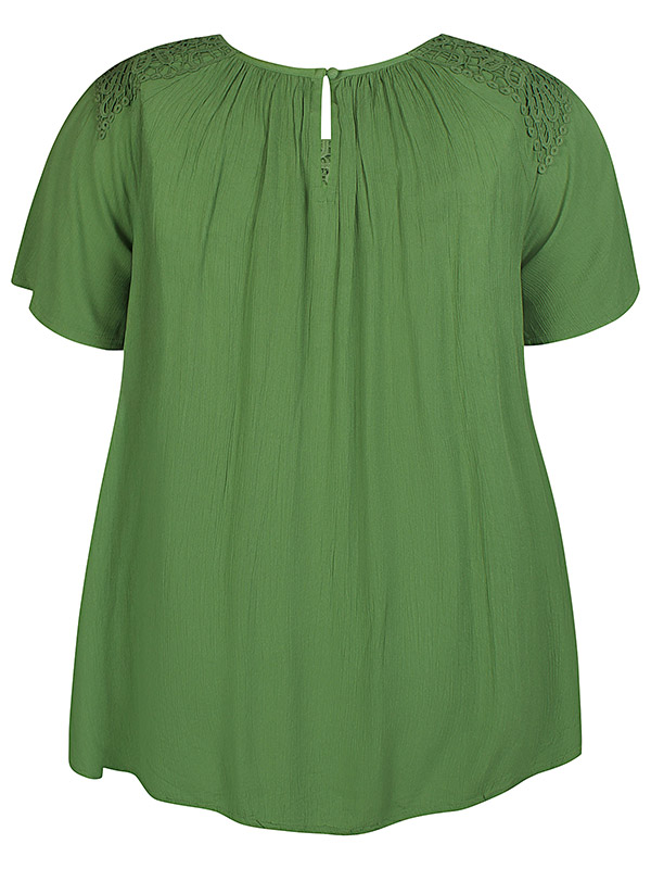 ZH-LUNA - Plus Size Blus fra Zhenzi