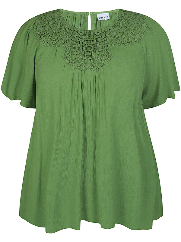ZH-LUNA - Plus Size Blus fra Zhenzi