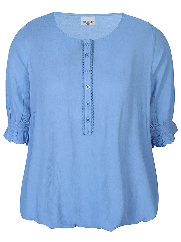 ZH-LUNA - Plus Size Blus fra Zhenzi