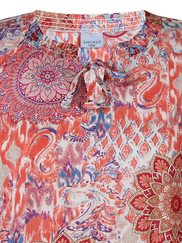 ZH-LYNE - Plus Size Blus fra Zhenzi