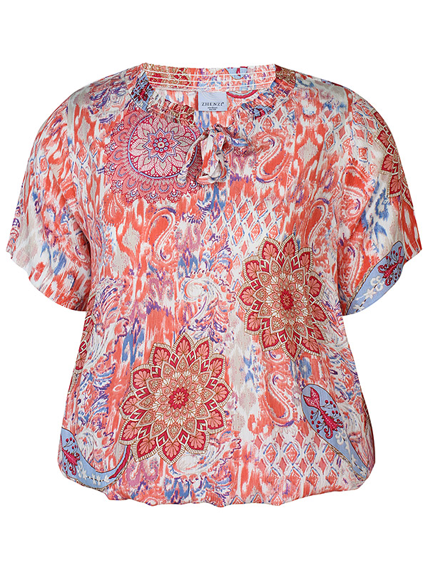 ZH-LYNE - Plus Size Blus fra Zhenzi