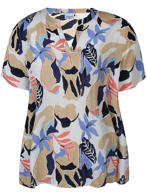 ZH-LYDA - Plus Size Blus fra Zhenzi