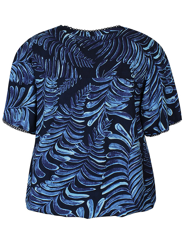 ZH-MACY - Plus Size Blus fra Zhenzi