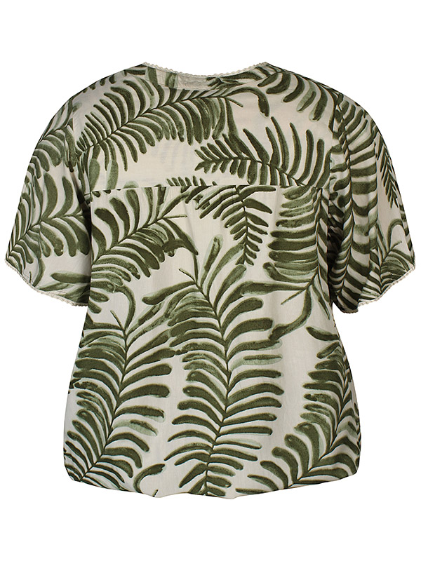 ZH-MACY - Plus Size Blus fra Zhenzi