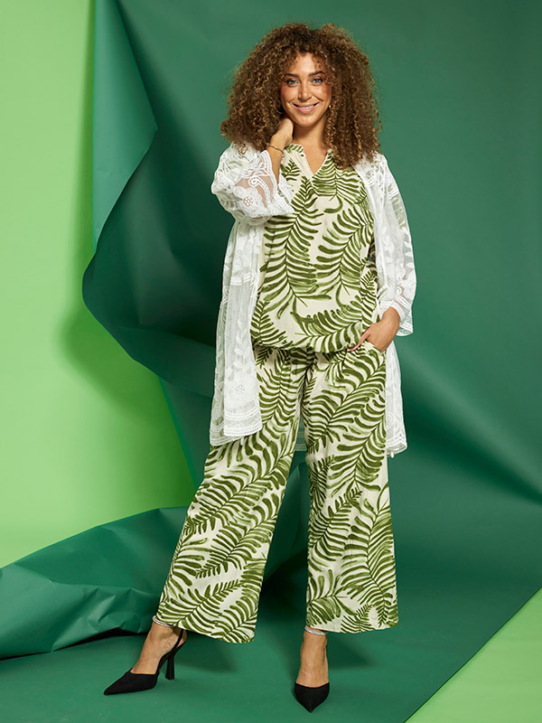 ZH-MACY - Plus Size Byxor fra Zhenzi