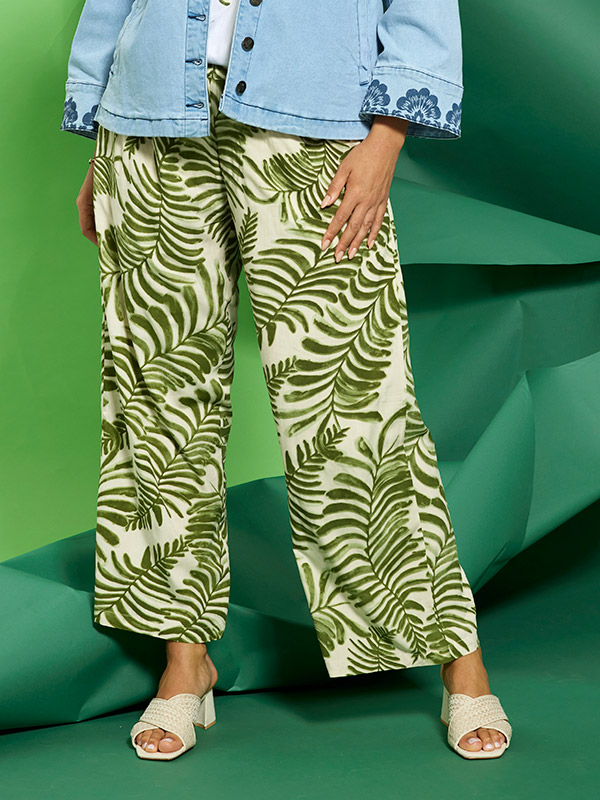 ZH-MACY - Plus Size Byxor fra Zhenzi