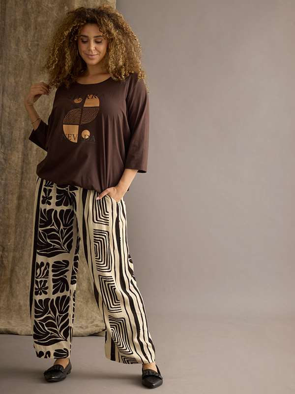 ZH-NOOR - Plus Size Blus fra Zhenzi