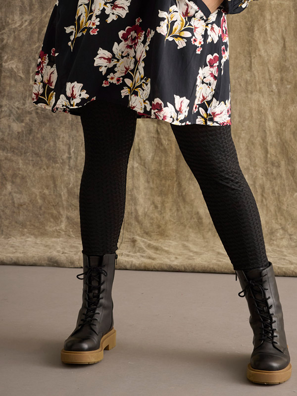 ZH-BLAKELY - Plus Size Leggings fra Zhenzi